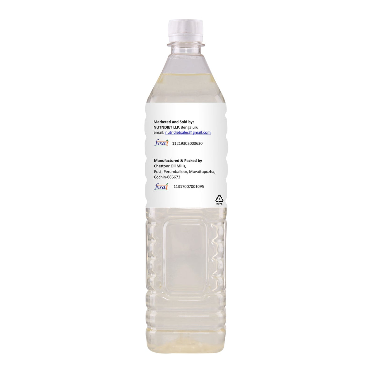 nutndiet Cold Pressed Coconut Oil For Baby Massage, Hair Care, Skin Care And Cooking, PET Bottle 3 Litre (1L X 3) - nutndiet