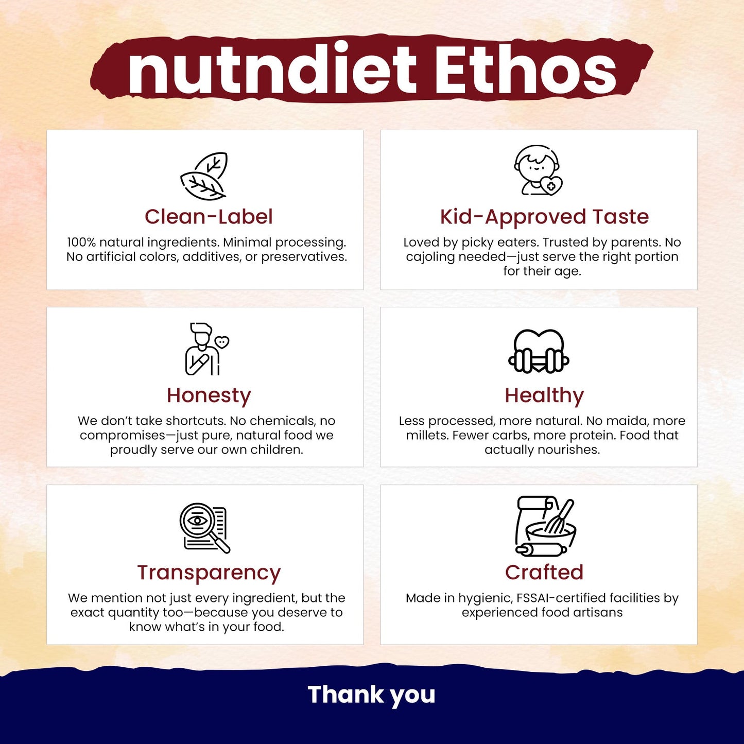 nutndiet® Millet Choco Crunchies | 75% Millets | Clean - label | Gluten - Free | Unrefined Sugar & Pure Honey | Kid - Approved | Parent Trusted | Peace of Mind in a Packet | 200g - nutndiet