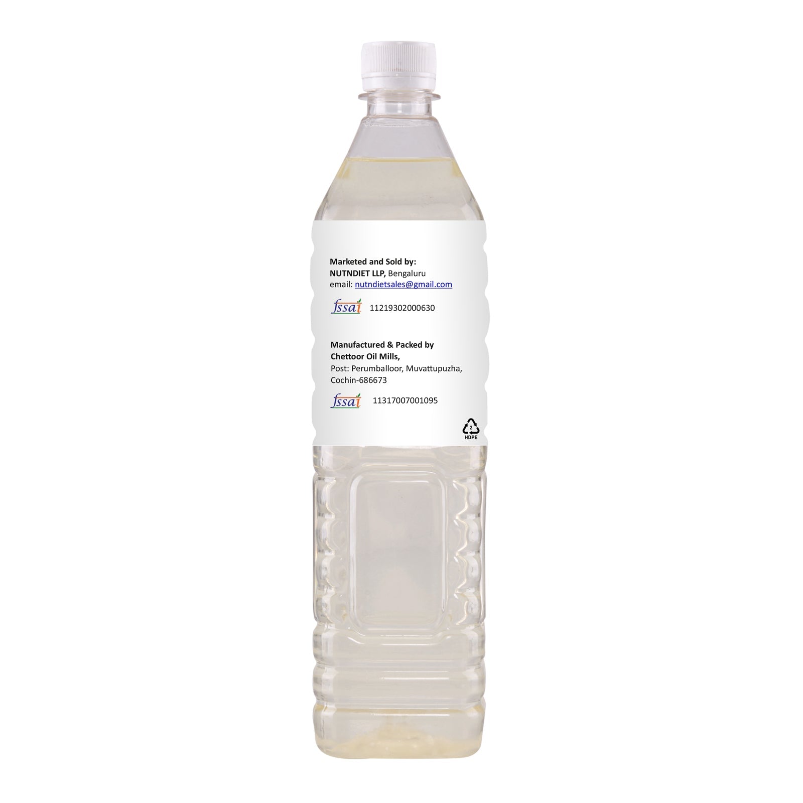 nutndiet Cold Pressed Coconut Oil For Baby Massage, Hair Care, Skin Care And Cooking, PET Bottle 3 Litre (1L X 3) - nutndiet