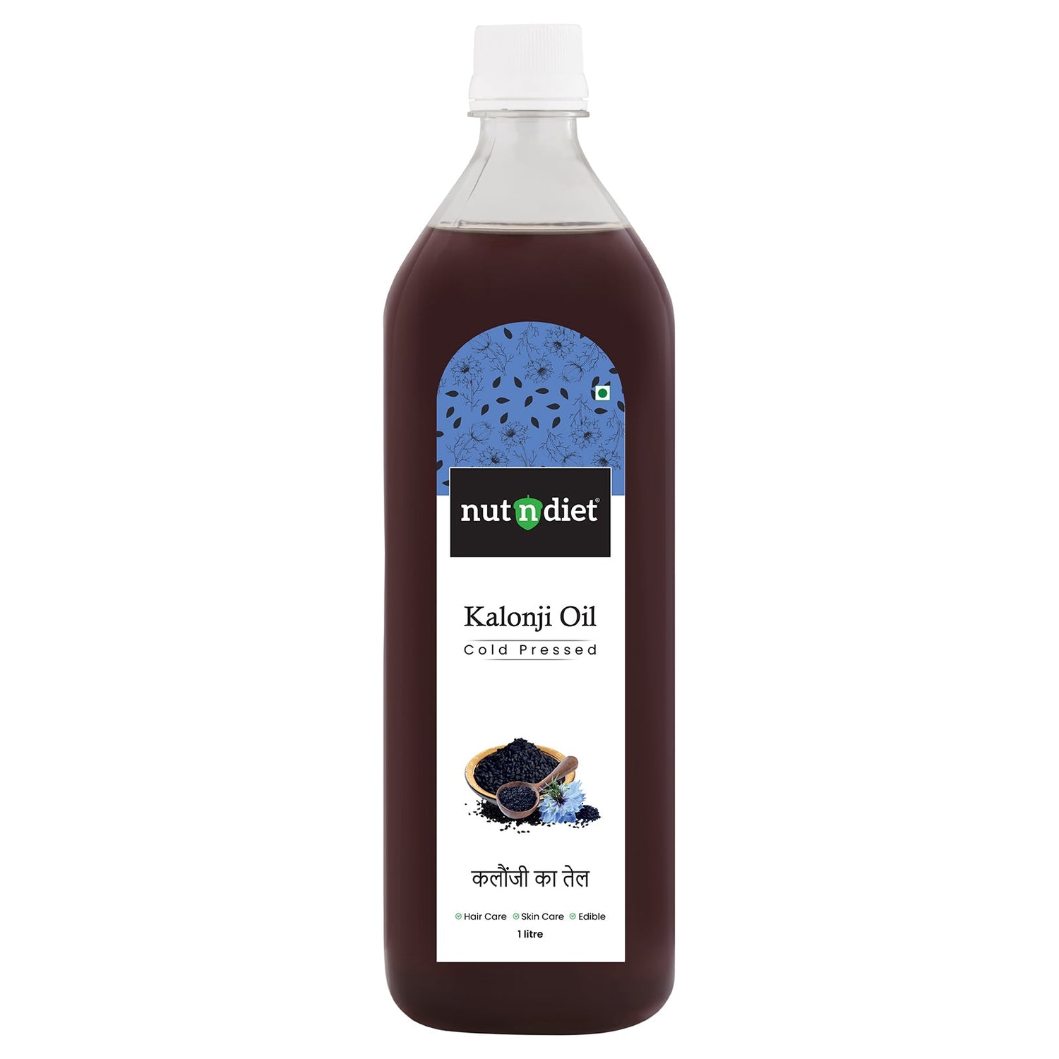 nutndiet Cold Pressed Kalonji Oil 1 Litre PET Bottle - nutndiet