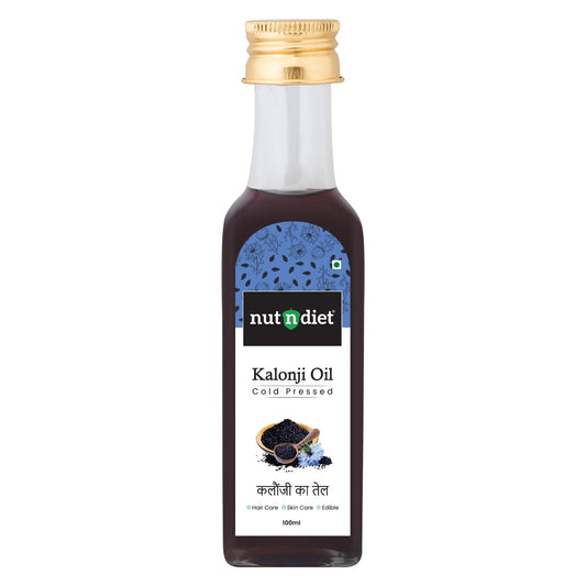 nutndiet Cold Pressed Kalonji Oil 100ml Glass Bottle - nutndiet
